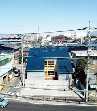 街中の巣