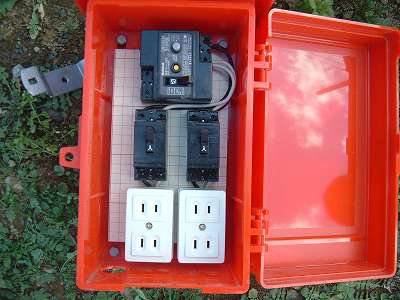 仮設電気工事