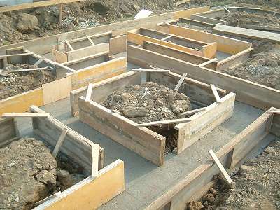 耐圧盤型枠建込み完了