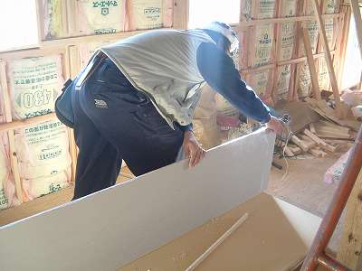 石膏ボード現場加工