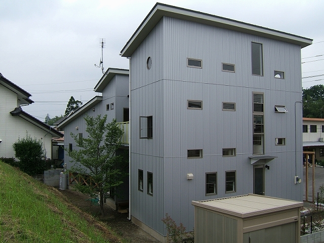 風の透る家、完成025